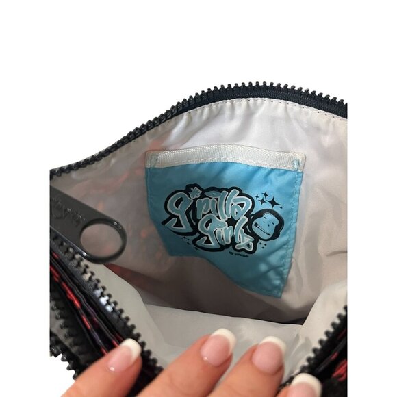 Kipling Grilla Grirlz Black/Red Polka Dot Crossbody Bag Adjustable Strap NWOT - Picture 4 of 7